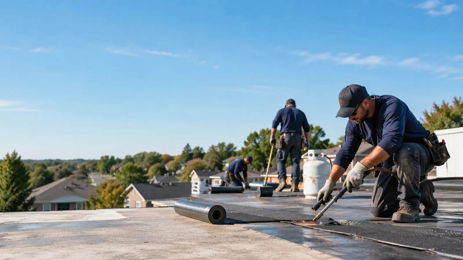 Flat Roof Leak Repair providers in Britt, MN